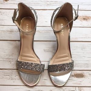 BAMBOO Shoes - Sliver glitter high heels BAMBOO Shoes - Sliver glitter high heels